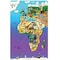 Dowling Magnets Animal Magnetism Magnetic Wildlife Map Puzzle - Eurasia + Africa 734110 - alternate 1